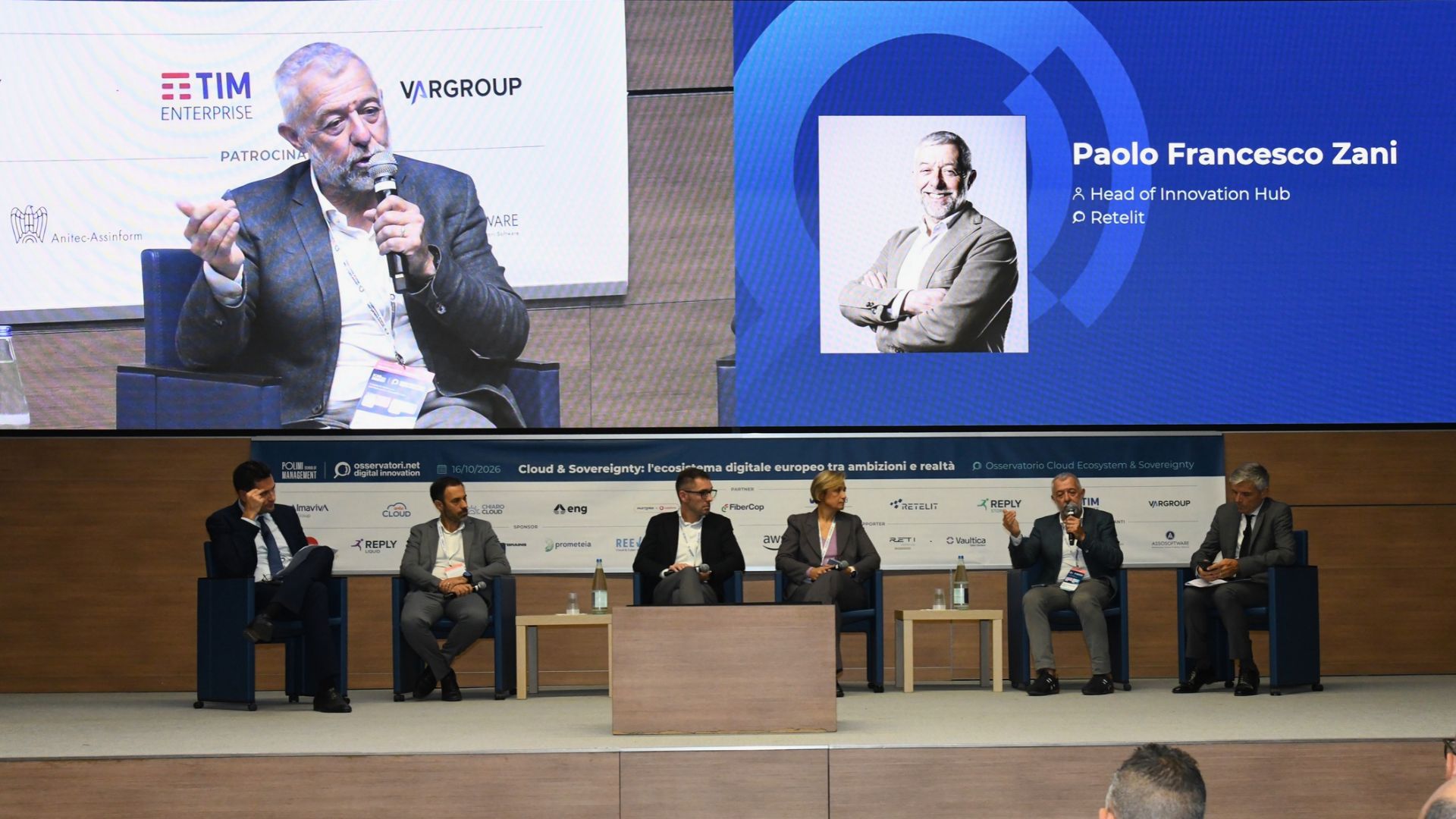 Retelit al convegno Cloud & Sovereignty dell'Osservatorio del Politecnico di Milano