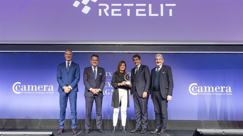 Retelit von der Spanischen Handelskammer in Italien für die digitale Transformation des Landes ausgezeichnet. Präsidentin Neri: „Innovation und Umweltverantwortung sind unsere Leitlinien“