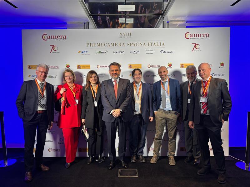 Retelit receives the Sustainability Award at the XVIII Edition of the Spain-Italy Chamber Awards 2024